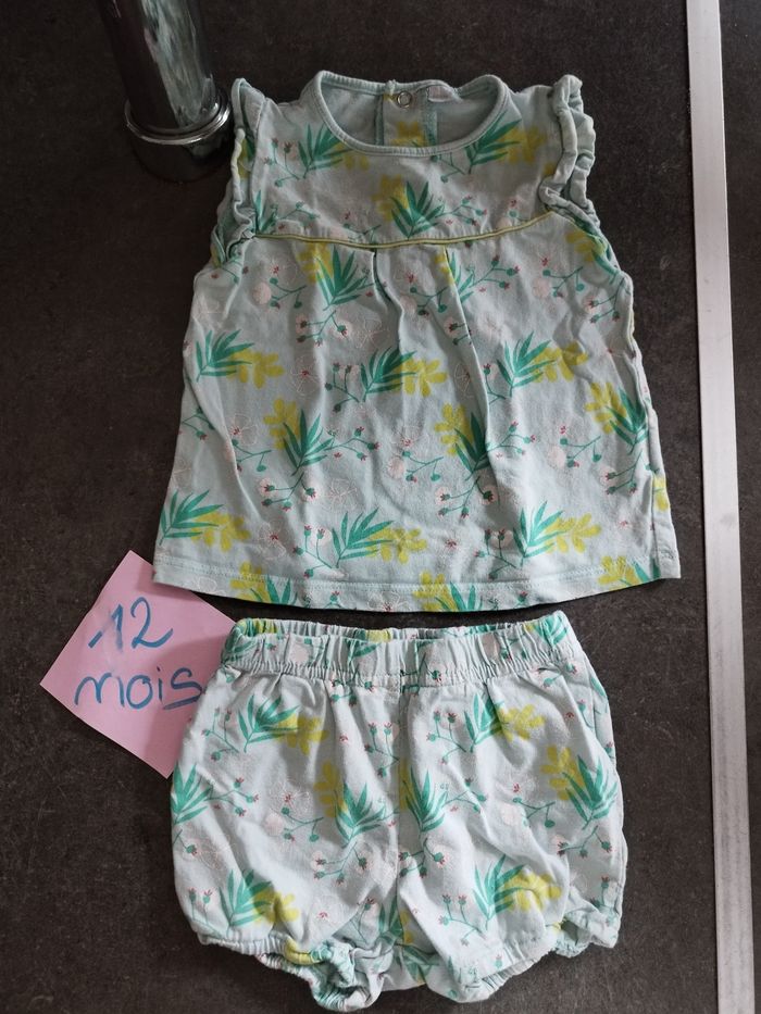 Ensemble été fleuri 80cm