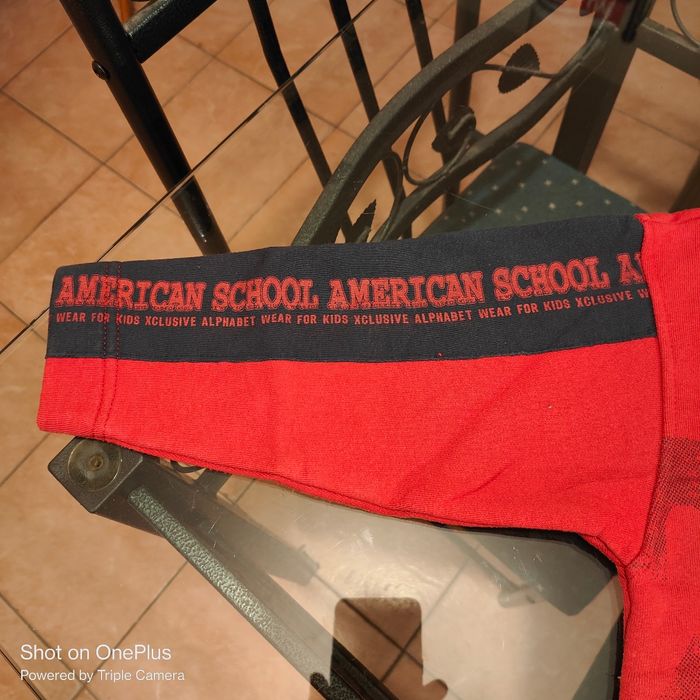 Sweat rouge imprimé Alphabet taille 6 ans - photo numéro 2