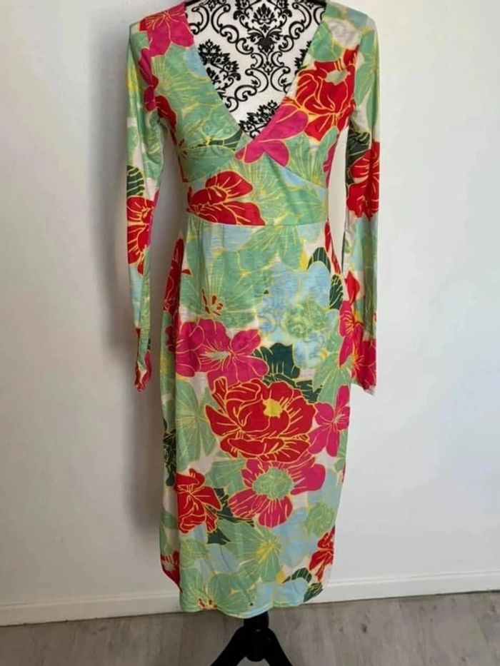 Petite robe de plage colorée taille 36 - photo numéro 4