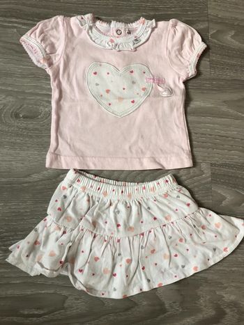 Jupette et Tee shirt