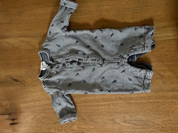 Pyjama cuddle and smile rayé 56cm