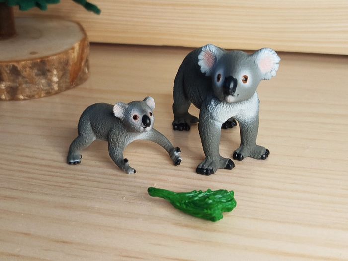 Schleich koala et son bébé Figurine Animal de l'Océanie - photo numéro 2