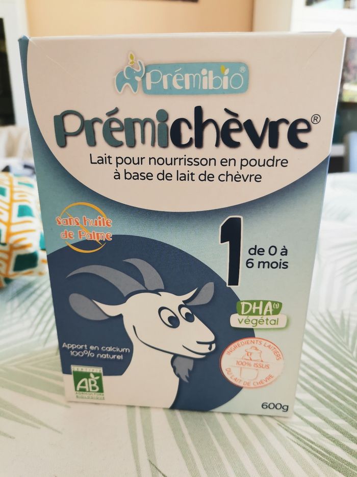 Lait Prémichèvre 1er âge de Prémibio 600g