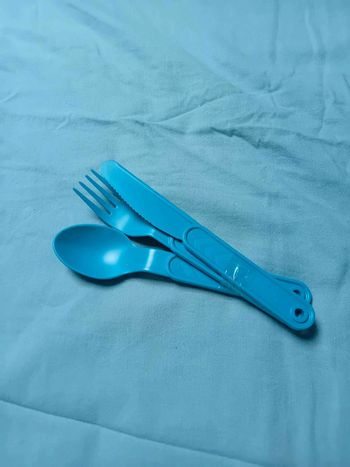 lot couvert en plastique