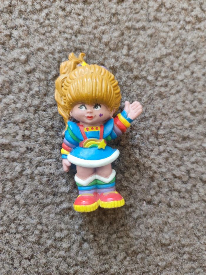 figurine rainbow blondine 1983 rare - photo numéro 3