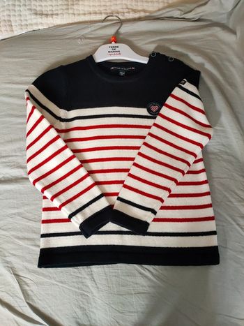 Pull marin enfant EF en H21 Terres des marins 5 ans