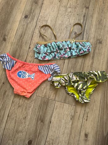 Lot de maillot de bain 4/6 ans fille 