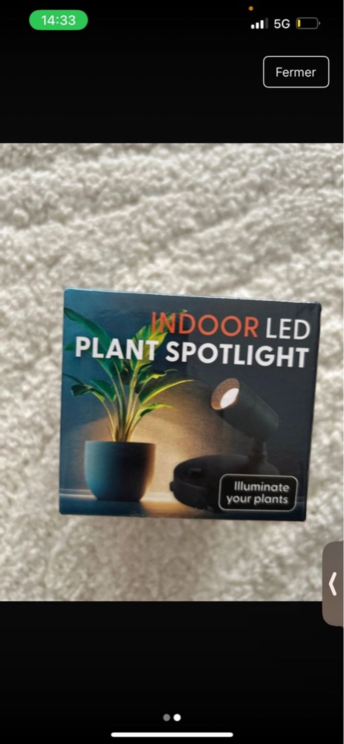 Spot pour plante d’intérieur - photo numéro 2