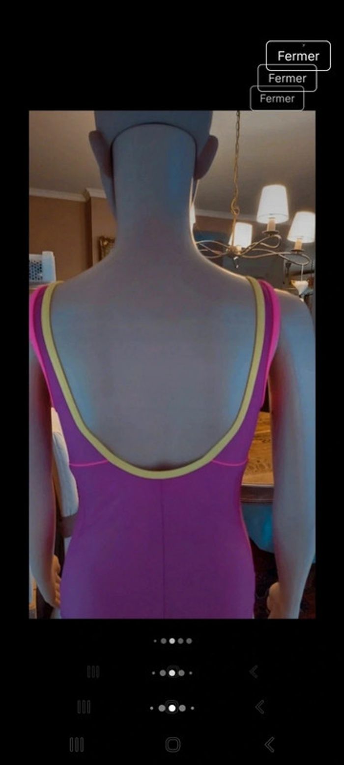 Maillot de bain Slazenger taille 12 fr 40 fuchsia - photo numéro 9