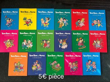 Lot 17 livres enfants Tom Tom et nana 