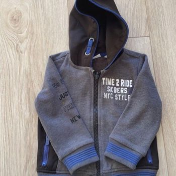 Gilet zip confortable