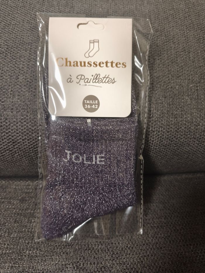 Chaussettes à paillettes 🎁