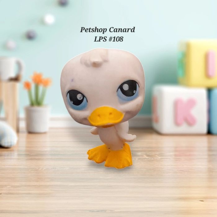 Little Petshop Canard LPS #108 Hasbro