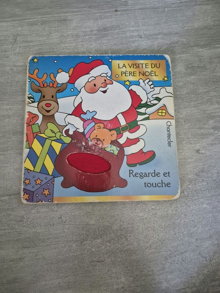 Livre la visite du Père Noël chantecler