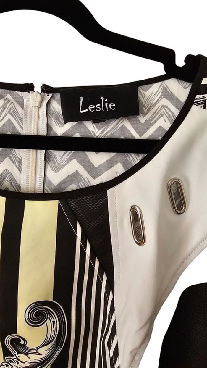 robe d'ete Leslie noir taille L - photo numéro 3