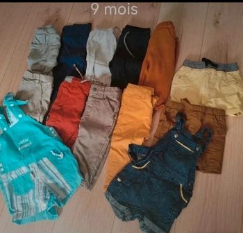 Lot vêtements 9 mois garçon 
