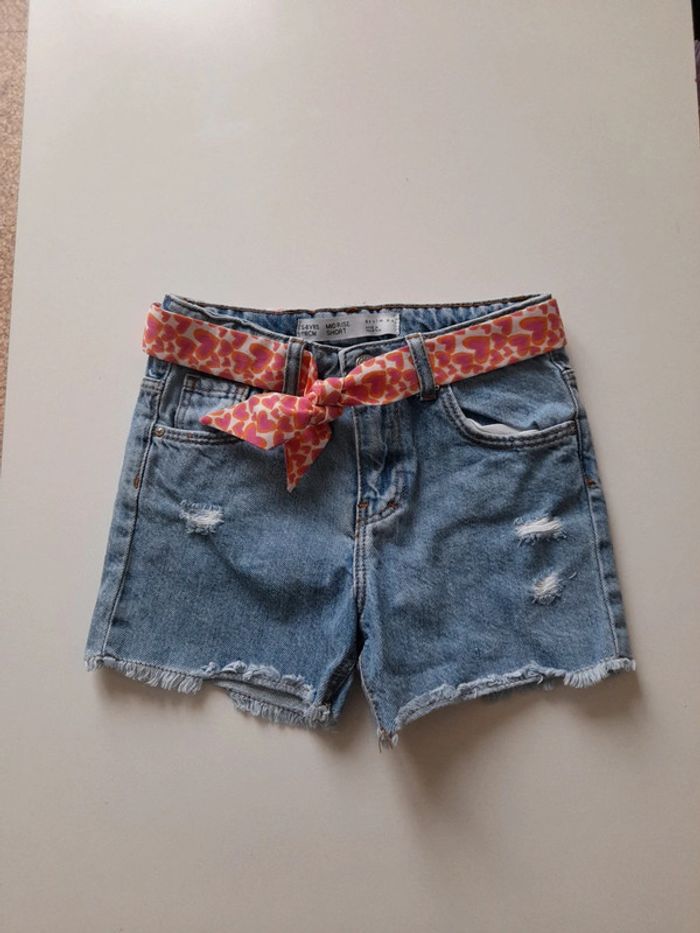 Short en jeans avec ceinture Primark
