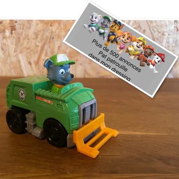 Idée cadeau 🎁 Rocky dans son véhicule de la Pat Patrouille