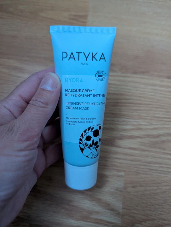 Masque crème hydra patyka