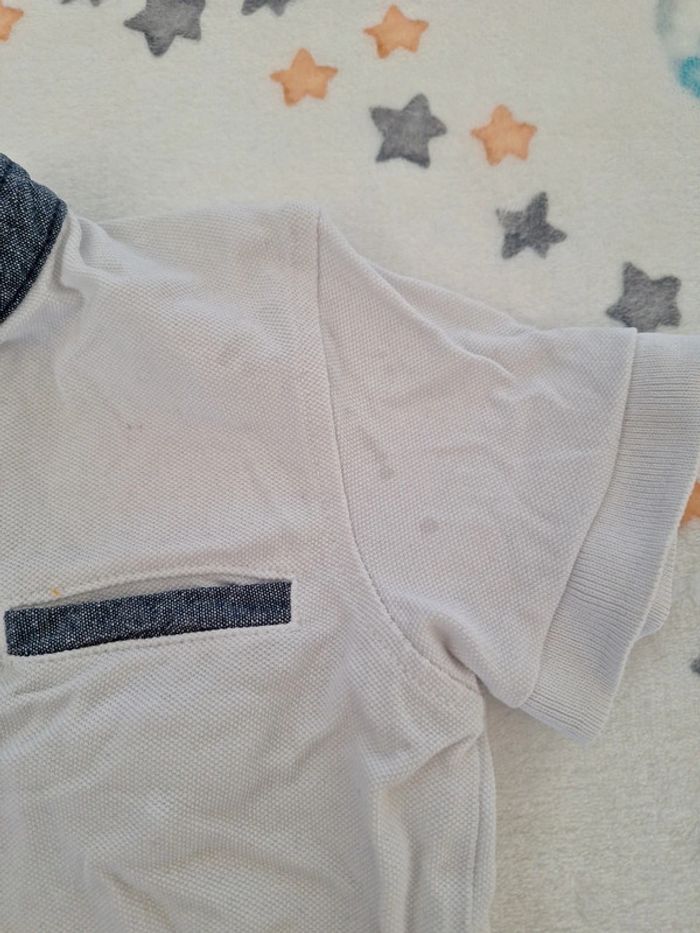 Polo blanc 3 ans - photo numéro 4