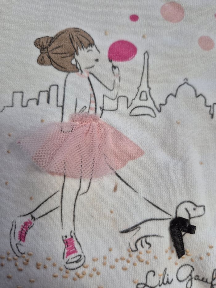 Pull court style croc top Lili Gaufrette 4 ans - photo numéro 2