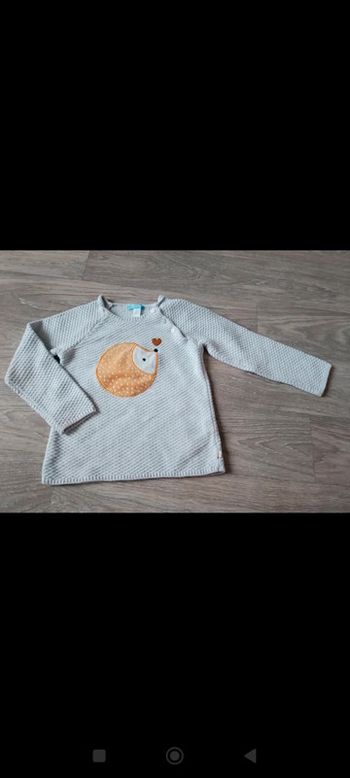 Pull chaud obaibi 3 ans