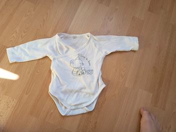 Body manches longues 12 mois
