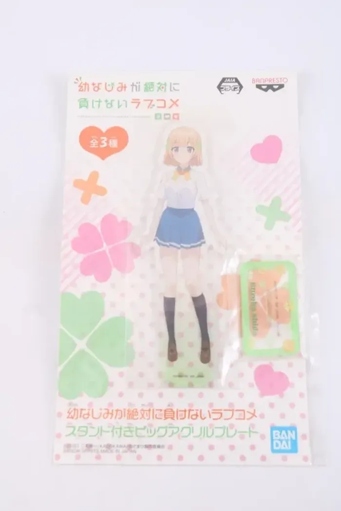 Acrylic Plate with Stand "A Romantic Comedy Where My Childhood Friend Won't Lose"