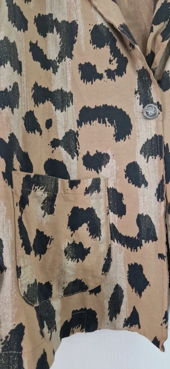 Blazer léopard Menta Fashion Neuf avec étiquette - photo numéro 15