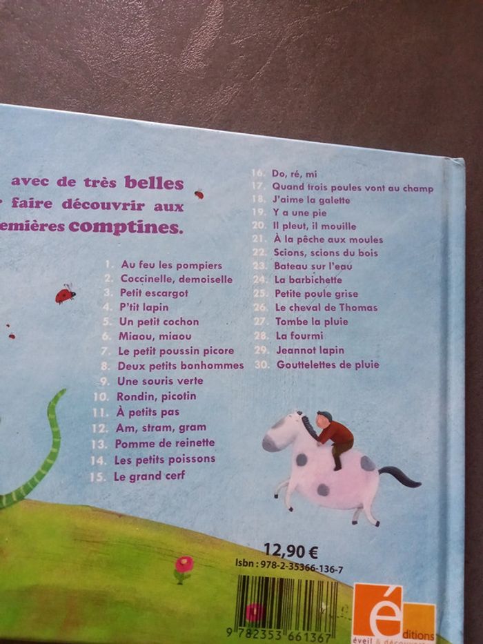 Livre + CD. Les premières comptines des tout petits - photo numéro 3