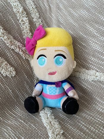 peluches doudou 20cm Disney pixar Toy Story bo Peep la bergère bleu rose et jaune parfait état