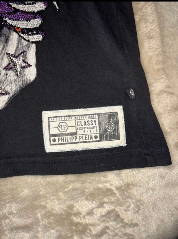 T-shirt à manches courtes Philipp plein bearcats - photo numéro 3