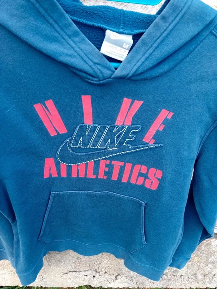 Sweat à capuche bleu marine Nike 12 ans M - photo numéro 2