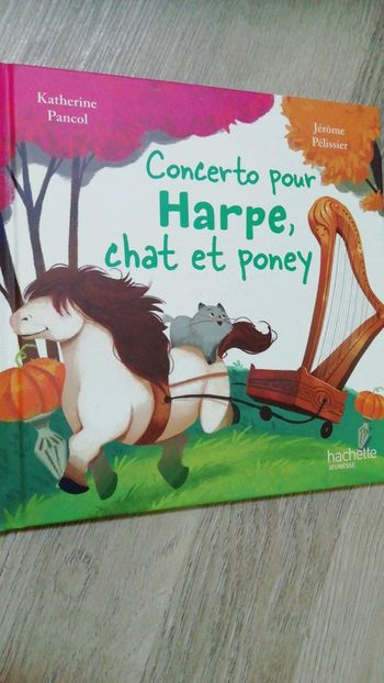 Concerto pour harpe chat et poney