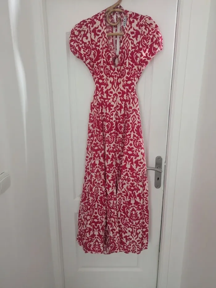 Robe Navy Vera Fushia Taille L - photo numéro 2