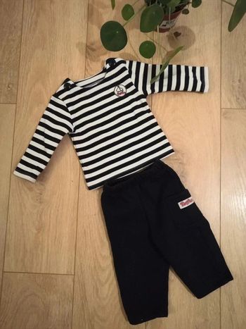 Ensemble molletonné 12 mois