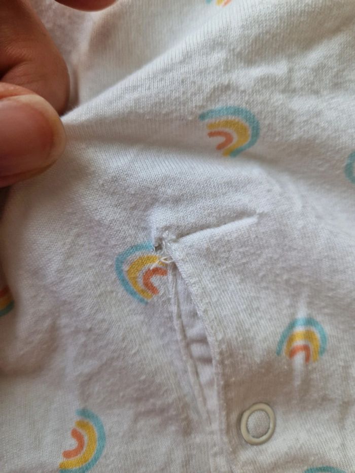 Lot de 2 Combinaisons tex bébé fille - photo numéro 2