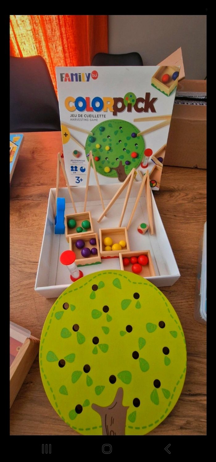 Lot de 15 jeux educatifs, manipulation,construction, réflexion - photo numéro 3