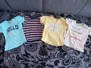 Lot 4 tee shirt 3 mois