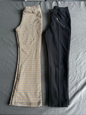 Lot de 2 pantalons leggings enfant fille