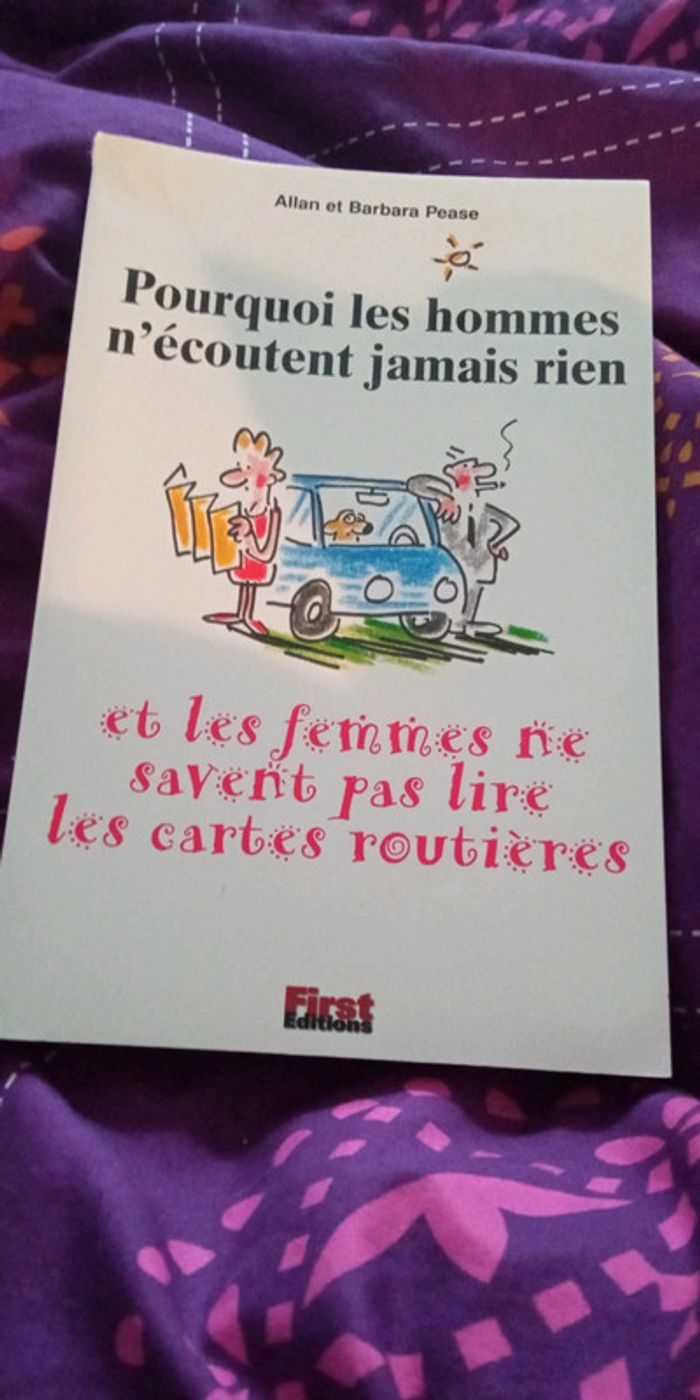 Livre pourquoi les hommes n'écoutent jamais rien
