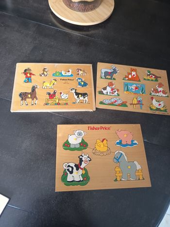 Lot de 3 puzzles