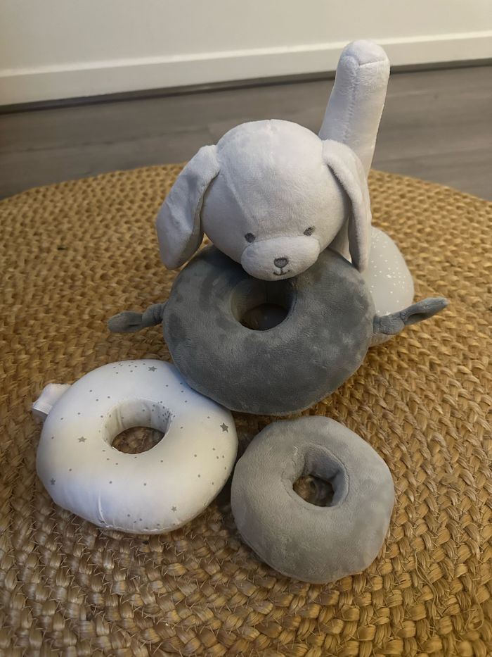 Peluche empilable lapin - photo numéro 2