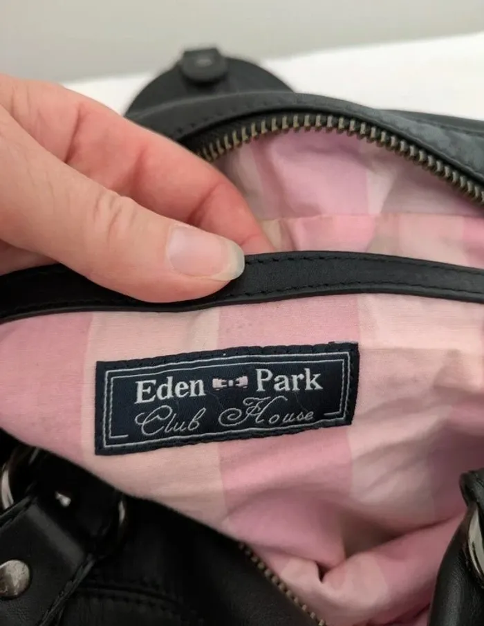 Sac à main - forme ballon de rugby - Eden Park - photo numéro 7