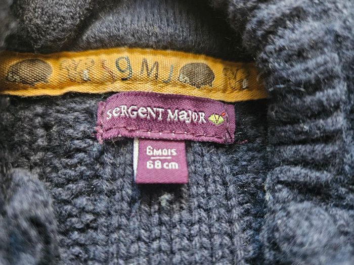 Lot 2 gilets garçon chaud 6 mois - photo numéro 3