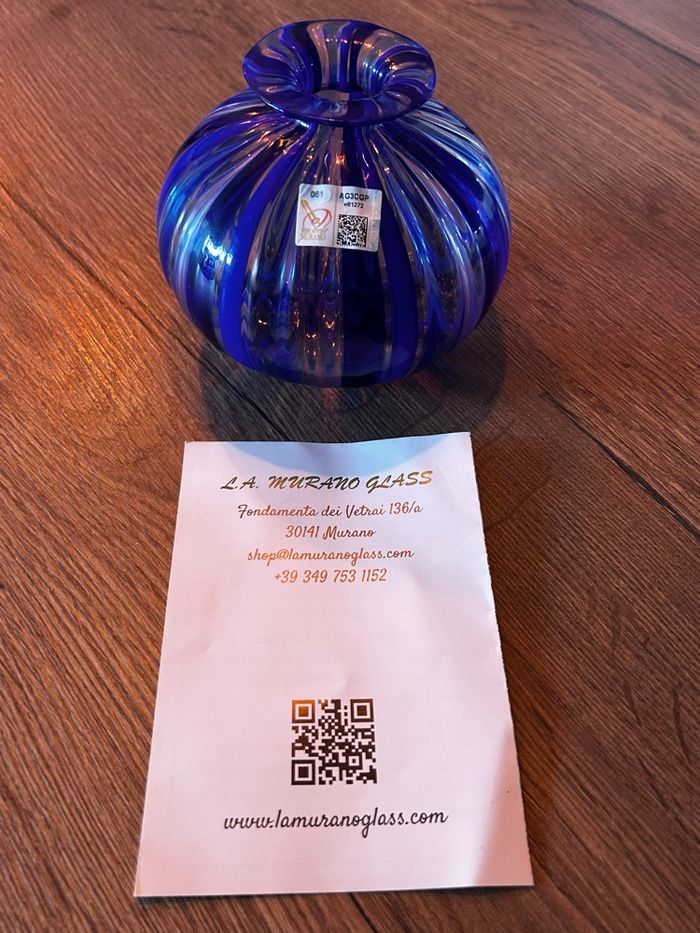 Véritable vase de Murano - photo numéro 2