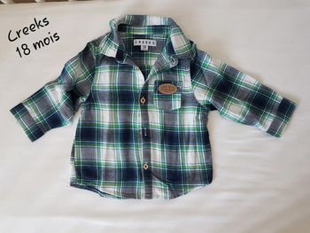 Chemise Creeks 18 mois