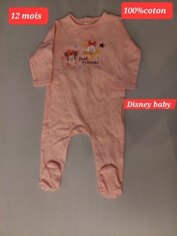 Grenouillère légère Best Friends fille 12 mois