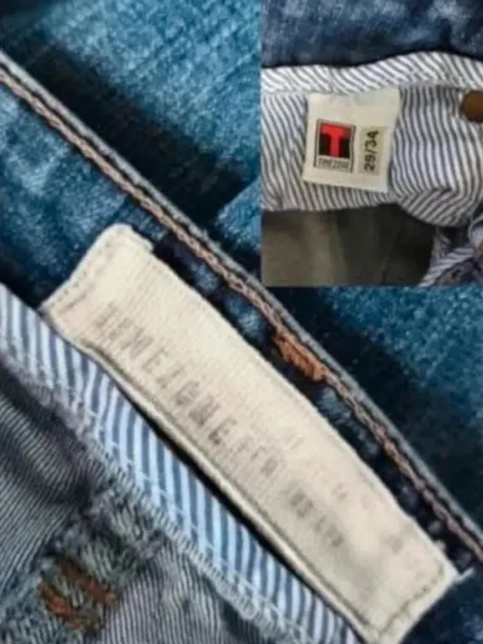 Jean TimeZone,coupe droite ,taille basse ,texture extensible - photo numéro 9