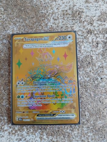 Carte Terapagos EX GOLD